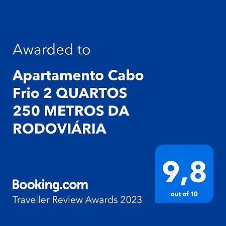 Apartamento Cabo Frio 2 QUARTOS 250 METROS DA RODOVIÁRIA-3